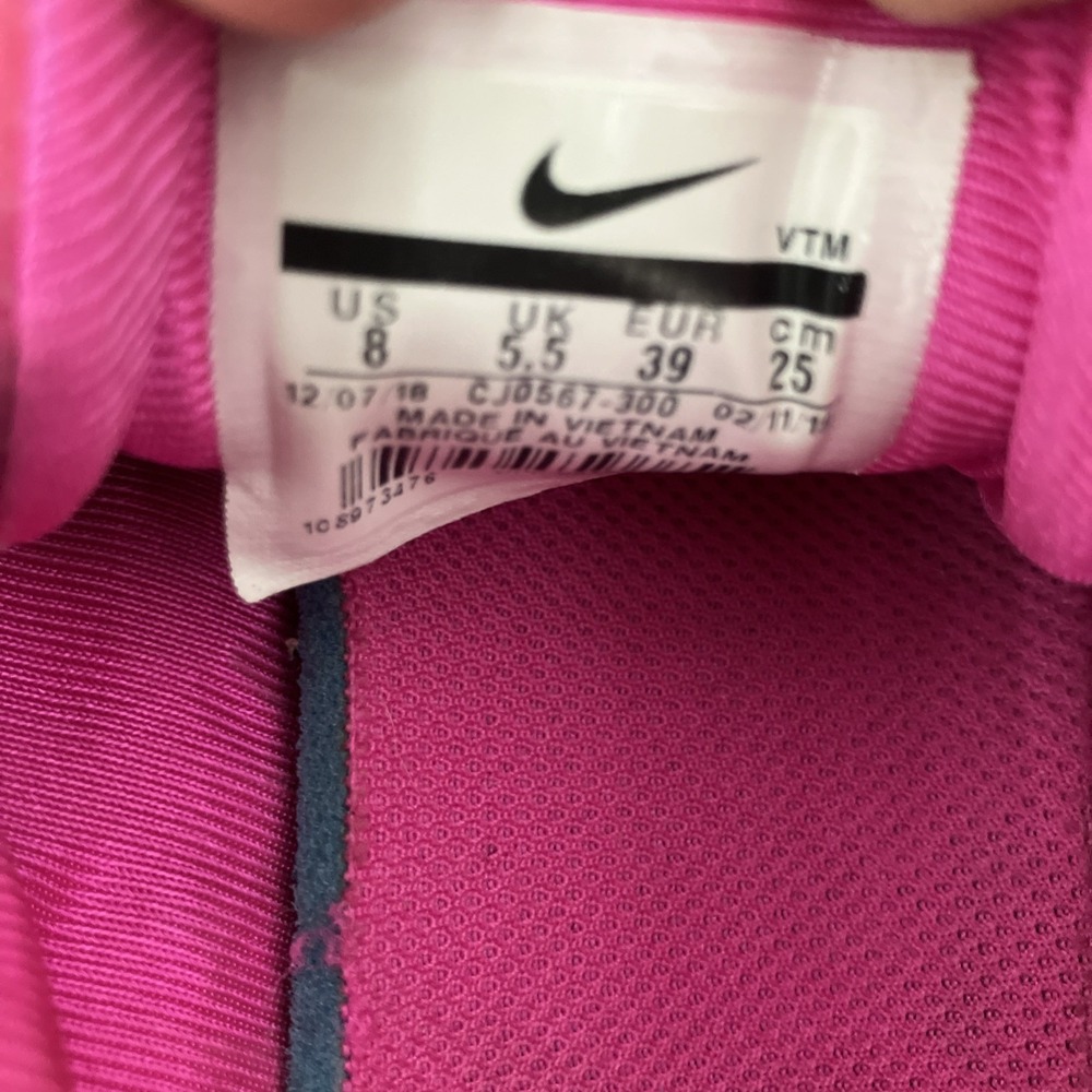 Nike Air Max 720 Shoes Womens Size 8 Pink Blue Aqua Gradient Sneaker - Picture 10 of 10